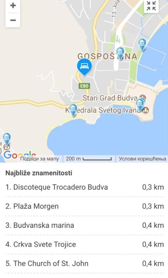Apartments Lekic Будва Екстер'єр фото